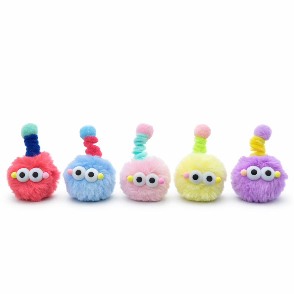 Car Plush Pom Decoration